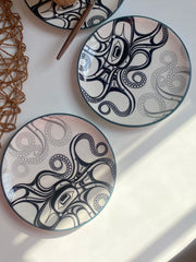 Octopus Rim Green Small Dish - detail 2