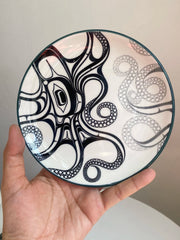 Octopus Rim Green Small Dish - detail 3
