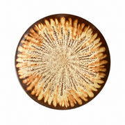 Flowing Sand Brown 8 Inch Plate, 20.3 x 2 cm, Underglaze Decorative Dinnerware - product view 1
