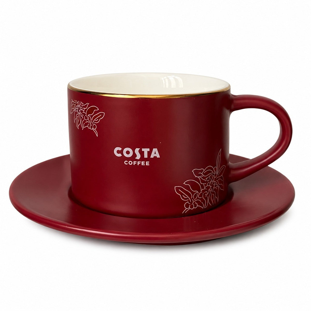 Classic Cup and Saucer Ceramic Tableware Collection - product view 2