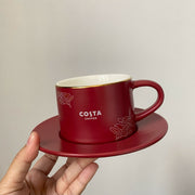 Classic Cup and Saucer Ceramic Tableware Collection - detail 1