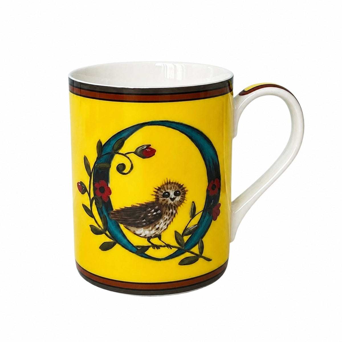 Red D Ceramic Mug, 350 ml, Coffee Tea Cup - product view 15