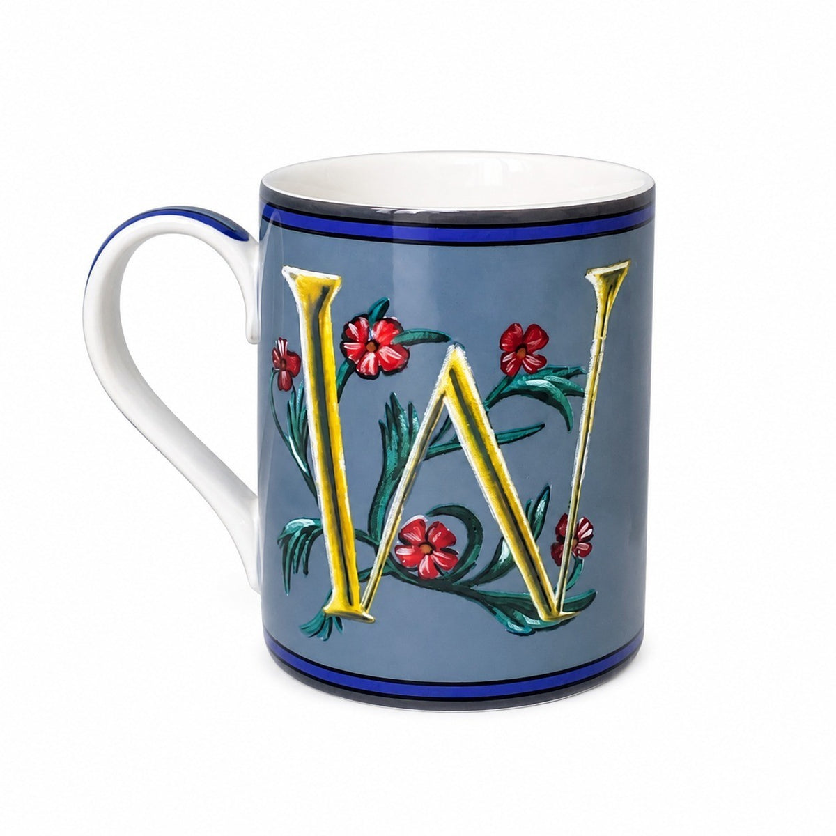 Red D Ceramic Mug, 350 ml, Coffee Tea Cup - product view 18