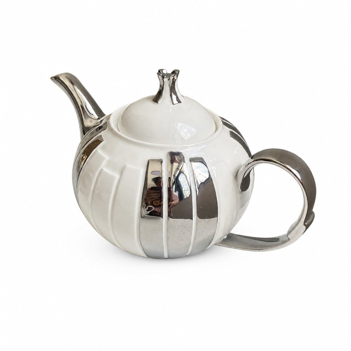 Ceramic Storage Jar 800ml, Pearlescent Glaze, Airtight Kitchen Container - product view 4