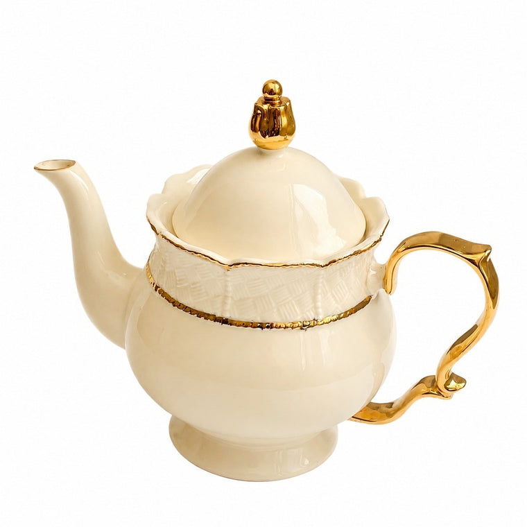 Ceramic Storage Jar 800ml, Pearlescent Glaze, Airtight Kitchen Container - product view 1