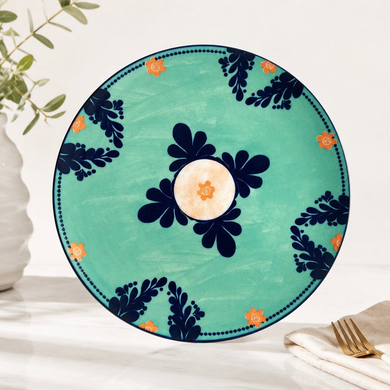 Ceramic Plate William Green, Underglaze Decorative Dinnerware - detail 1