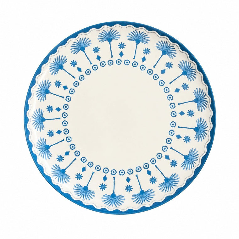 Palm Tree Hand-Painted Ceramic Tableware Collection - product view 2