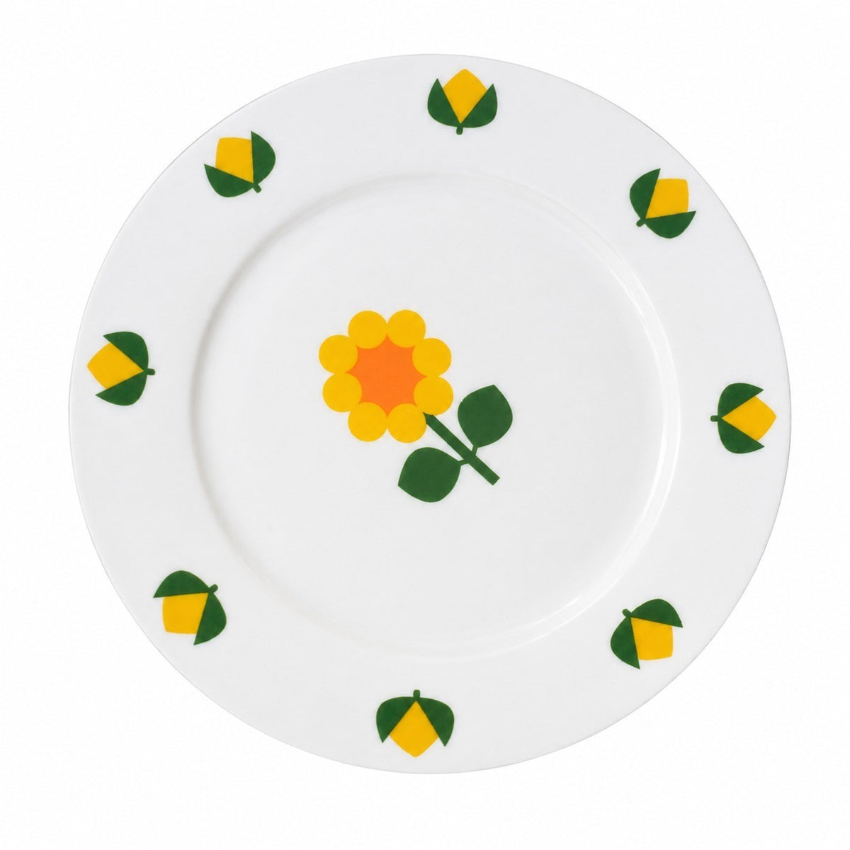 Ceramic Deep Plate 8 Inch Blueberry Design, 20 x 3 cm, Dinnerware - product view 5