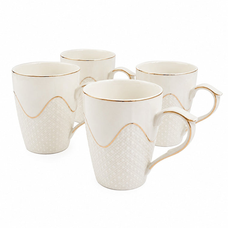 Gilded Embossed Ceramic Tableware Collection - product view 1
