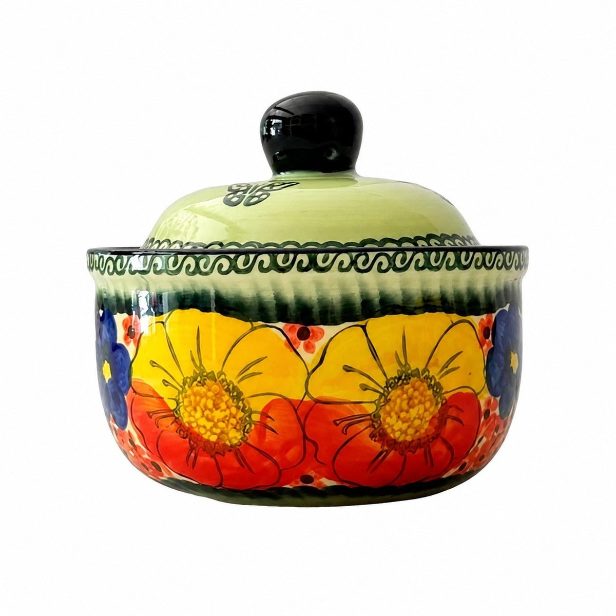 Covered Ceramic Stew Bowl - product view 7