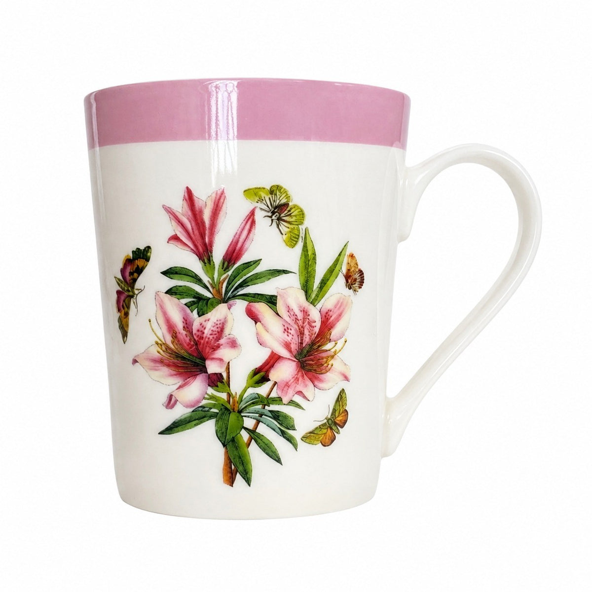 Two-Sided Pattern Ceramic Cup, Unique Design - product view 3
