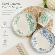 Blue Blossom Underglaze Ceramic Tableware Collection - detail 2