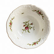 Moss Rose Ceramic Bowl, 4.75 Inch, Relief Detailing - product view 1