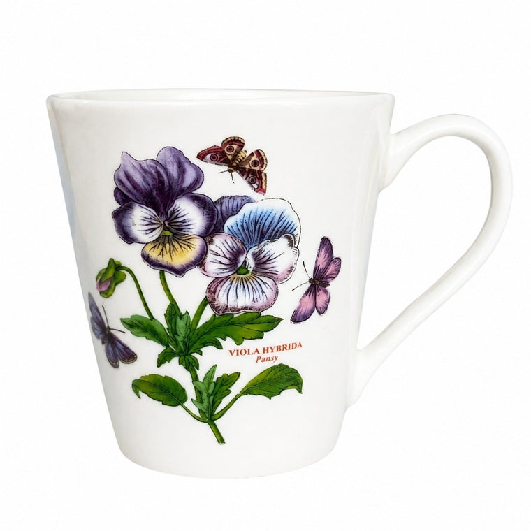Two-Sided Pattern Ceramic Cup, Unique Design - product view 1
