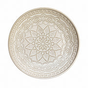 White Relief Underglaze Ceramic Tableware Collection - product view 1