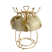 Gold Detail Ceramic Cup - product view 2