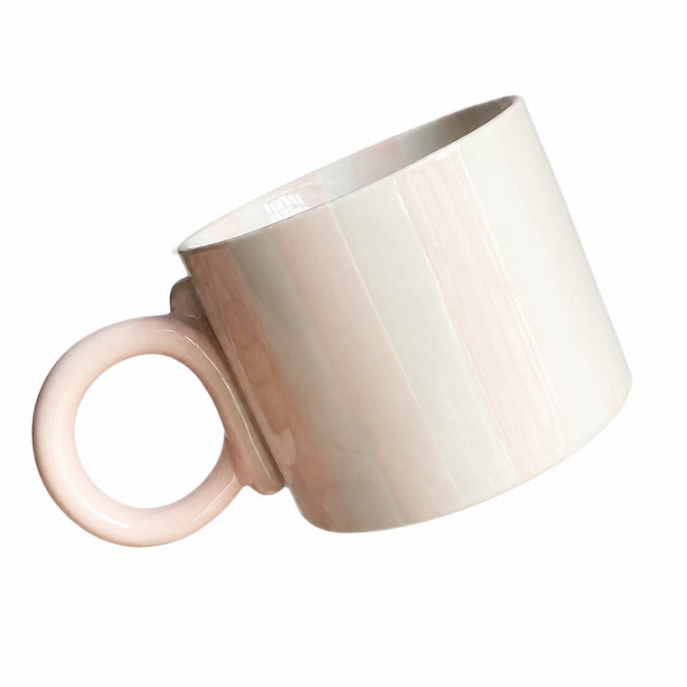 Ceramic Cup, 500 ml, Underglaze Decoration - product view 2
