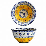 Underglaze Porcelain Floral Bowl, 5.2 Inch, Hand-Painted - product view 20