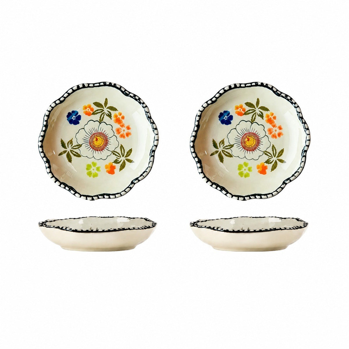 Ceramic Spoon and Dipping Dish Set, 2-Piece - product view 10