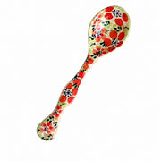 Curved-Handle Ceramic Mug with Spoon - product view 17