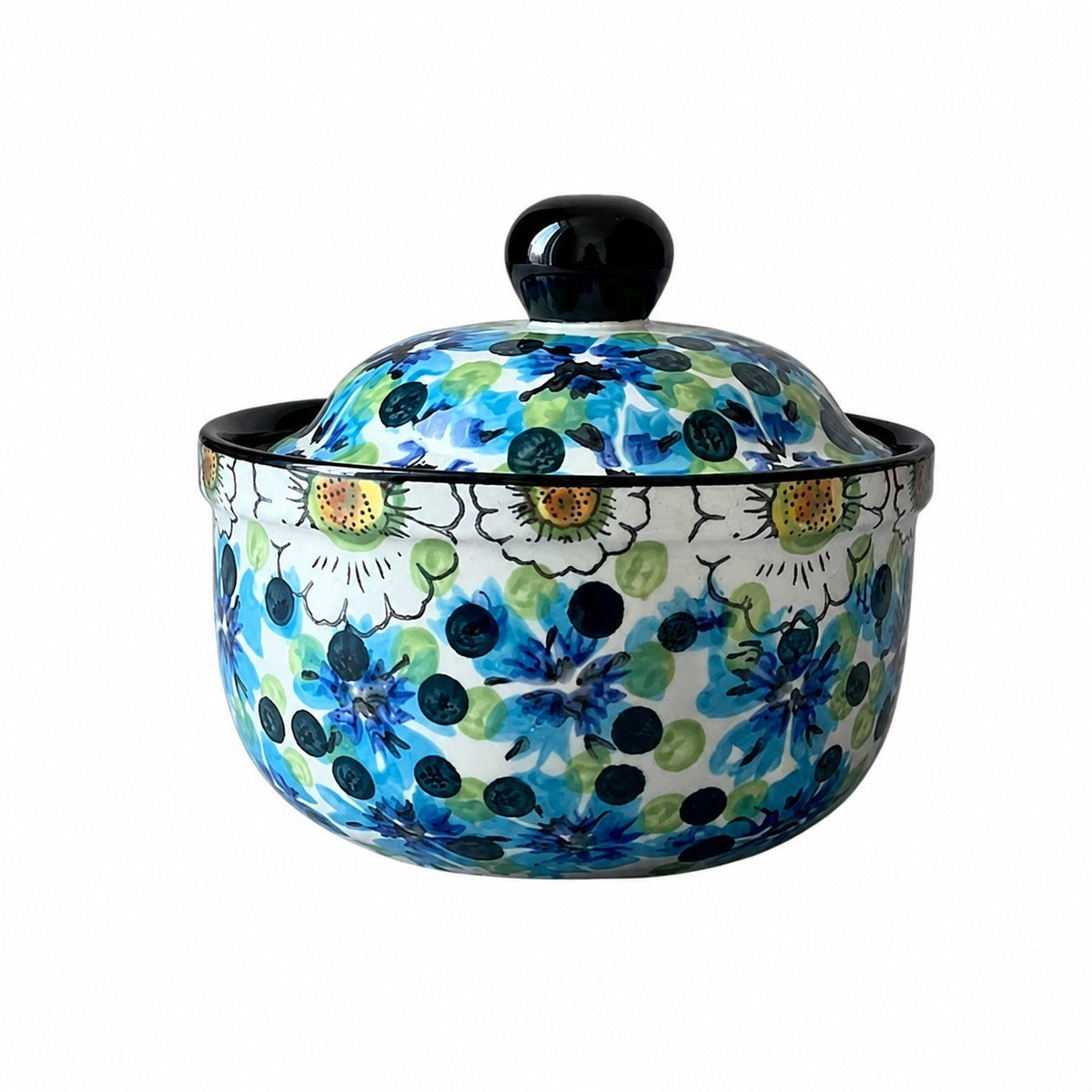 Covered Ceramic Stew Bowl - product view 6