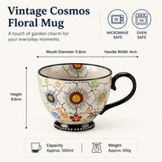 Starry Night Floral Underglaze Ceramic Tableware Collection - detail 1