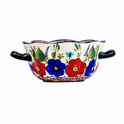 Double-Handled Large Ceramic Soup Bowl - product view 5