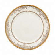 Court-Style Gold Pattern Ceramic Plate, 7 Inch Decorative Dinnerware - product view 1