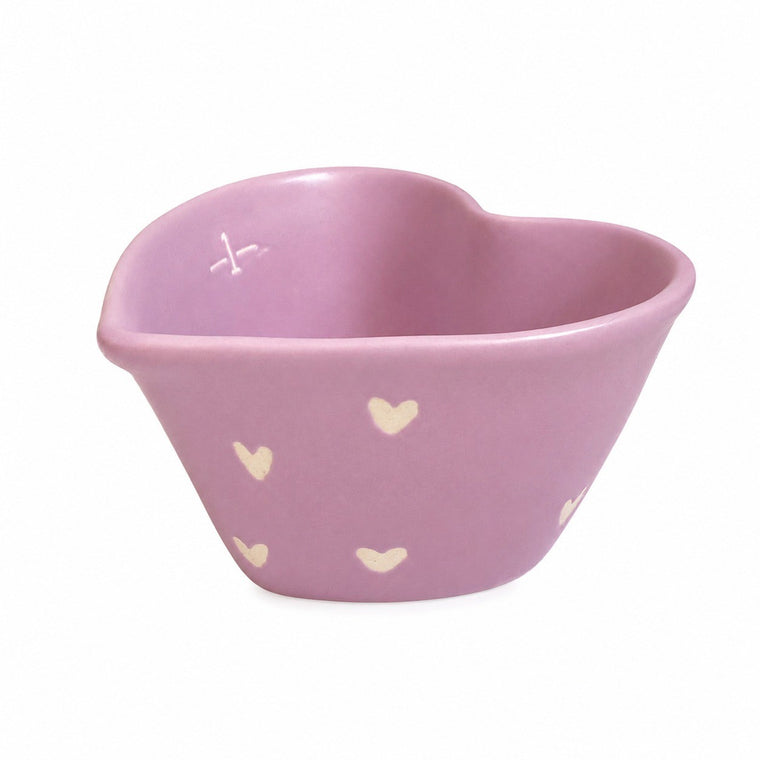RD Purple Heart Ceramic Bowl, 350 ml, Underglaze Decoration - product view 1