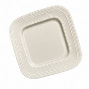 Orange-Red Rectangular Ceramic Plate, 9 Inch, Underglaze Relief Decor - product view 1