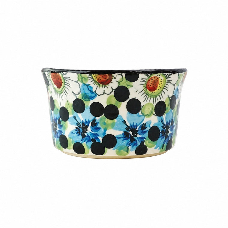 Double-Handled Baking Dish, Hand-Painted - product view 1