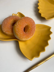 Butterfly Biscuit Small Dish, Ceramic Single Piece, Underglaze Decoration - detail 3