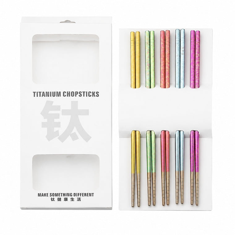 Titanium Alloy Chopsticks, 23.5 cm Dining Utensils - product view 2