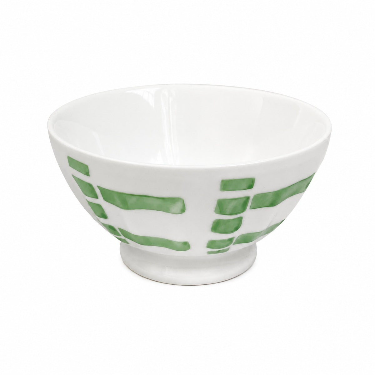 Green Pattern Ceramic Small Dish, 3.5 Inch, Underglaze Decoration - product view 4