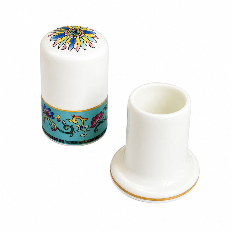 Bone China Toothpick Holder, Tabletop Dispenser - product view 1