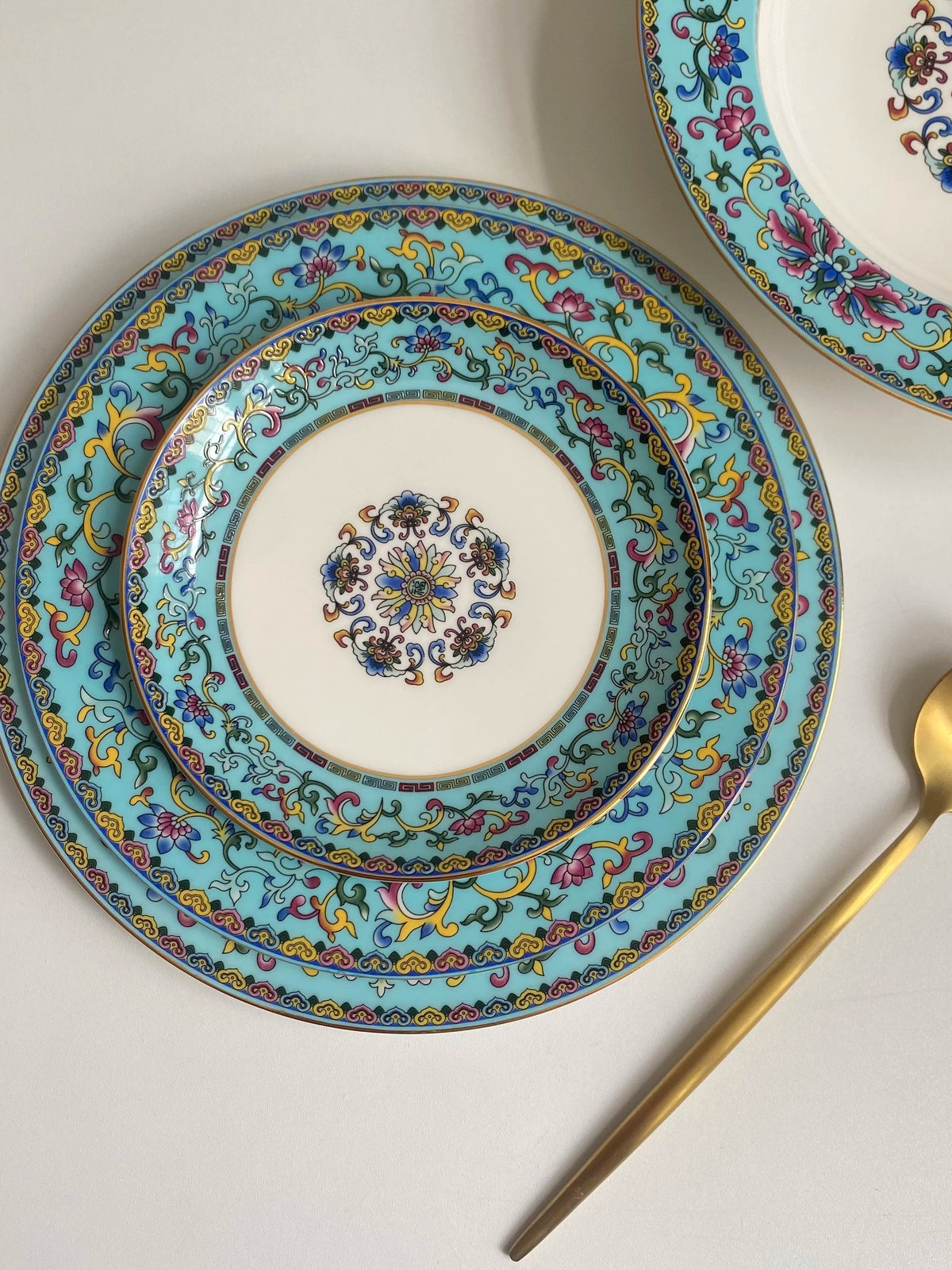 Bone China Small Bowl, 4 Inch, Decorative - detail 3