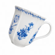 Green Peony Ceramic Cup, Tea Coffee Mug - product view 6