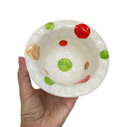 Ceramic Small Bowl, Polka Dot, 5 Inch, Single Serving - product view 2