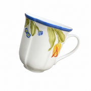 Green Peony Ceramic Cup, Tea Coffee Mug - product view 13