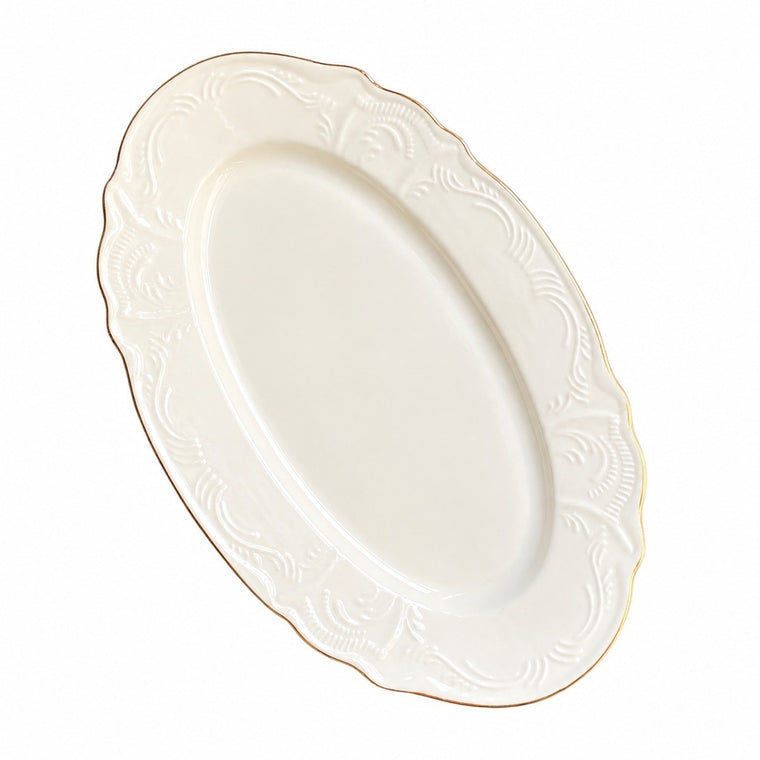 Gold Detailed Ceramic Tableware Collection - product view 2