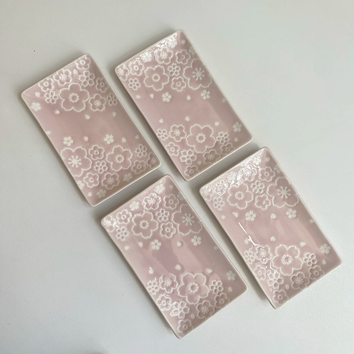 Ceramic Small Dish, 14.3 x 8.5 x 1 cm, Underglaze Relief - product view 11