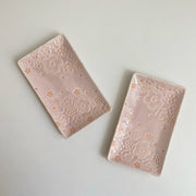 Ceramic Small Dish, 14.3 x 8.5 x 1 cm, Underglaze Relief - product view 15