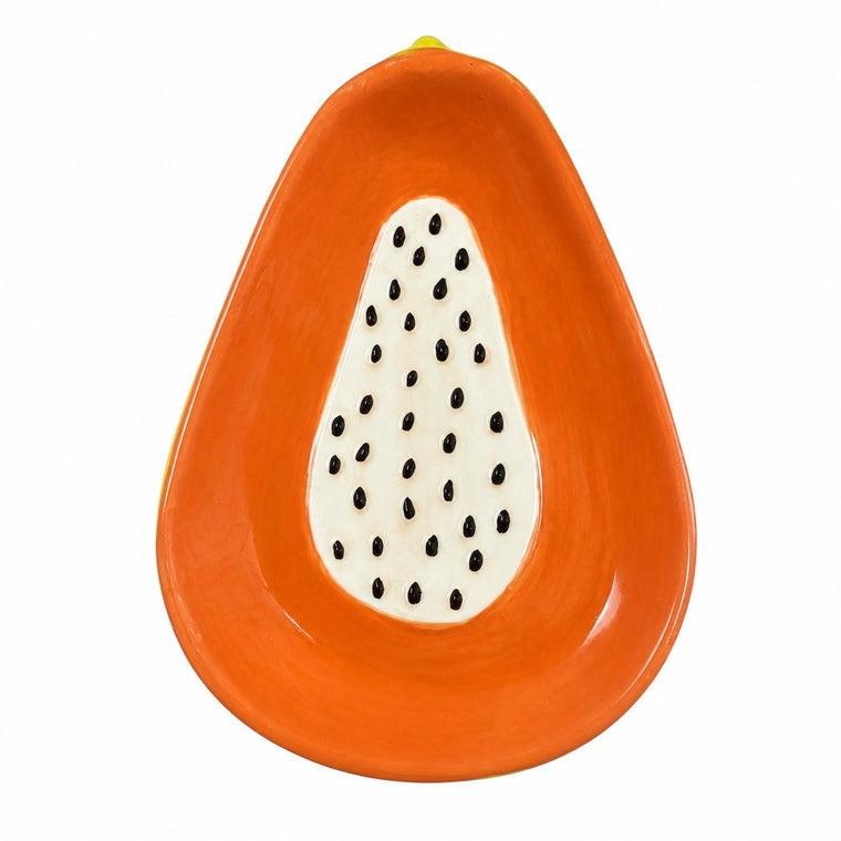 Lemon Ceramic Plate, Decorative Dinnerware - product view 1