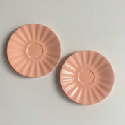 Sky-Blue Relief Ceramic Small Dish, 5 Inch, 13 x 1.6 cm - product view 10