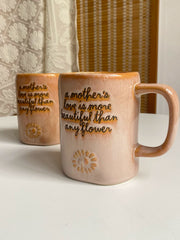 Ceramic Cup 625 ml, Earthen Red Kiln-change Large, Handmade Pottery Mug - detail 2