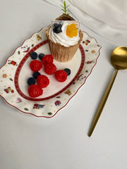 Ceramic Rectangular Plate 10 Inch, 25 x 16 x 1.5 cm, Dinnerware - detail 2
