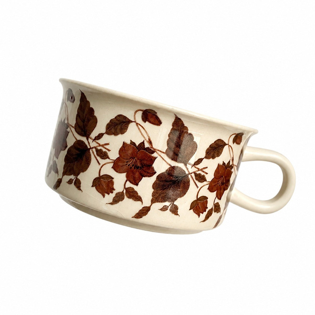 Ceramic Cup, Jian Floral Design, 270 ml - product view 3