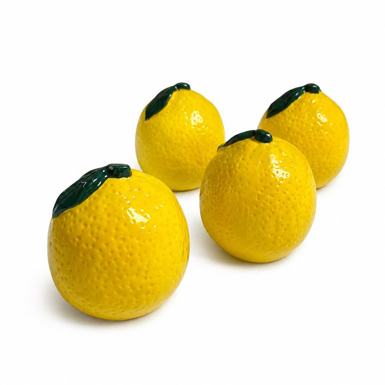 Lemon Hand-Painted Ceramic Tableware Collection - product view 1
