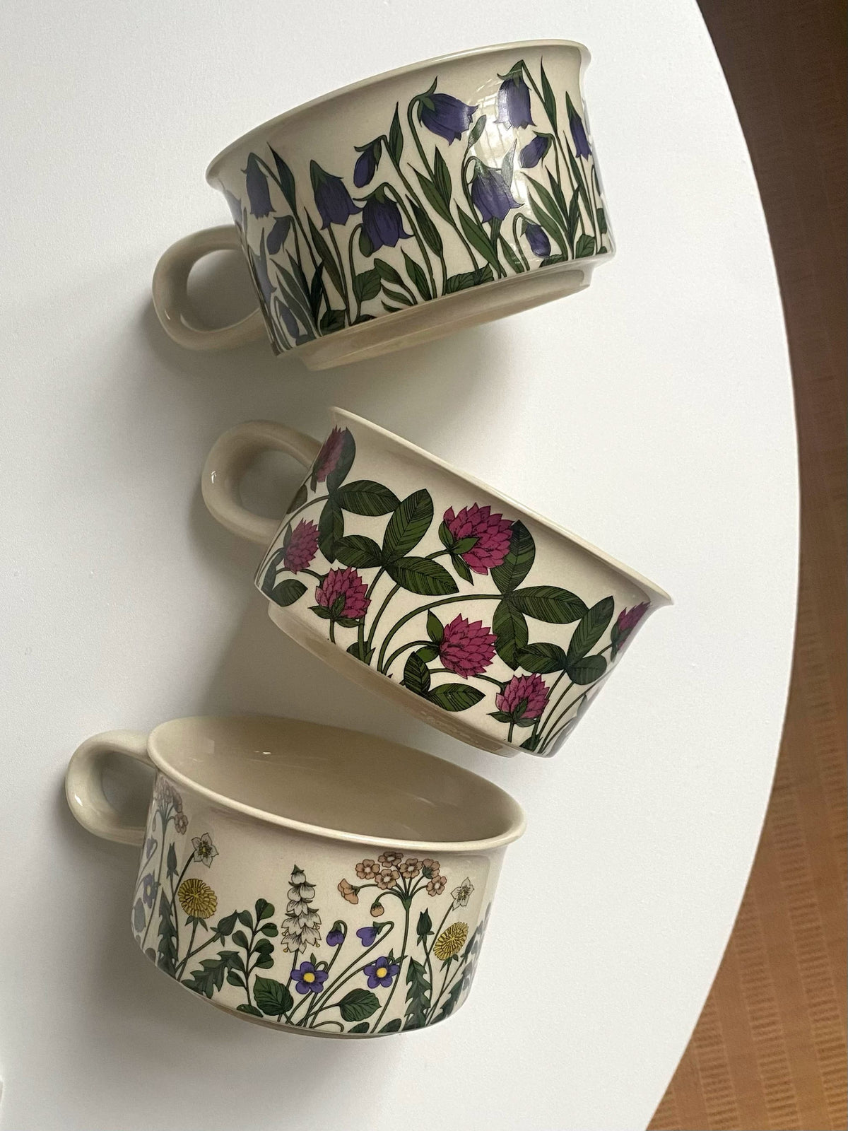 Ceramic Cup, Jian Floral Design, 270 ml - detail 2