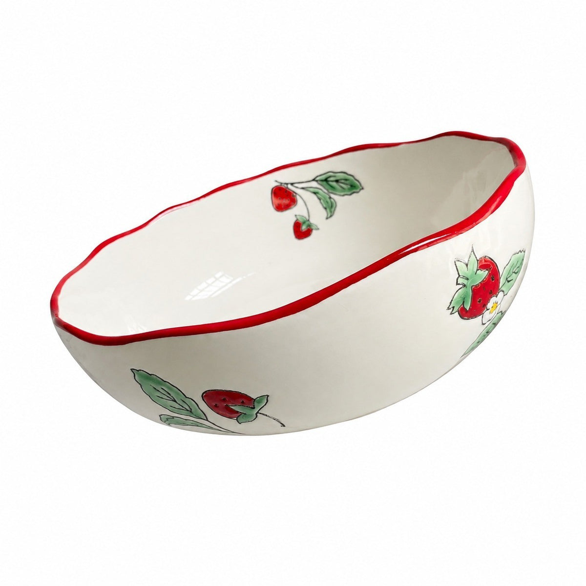 Strawberry Underglaze Ceramic Tableware Collection - product view 3